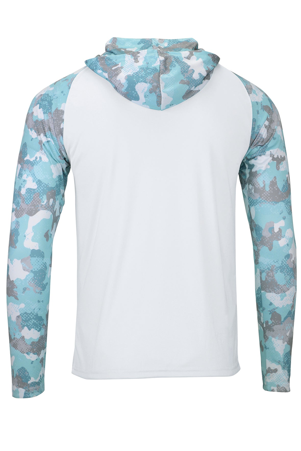 Aqua Blue White