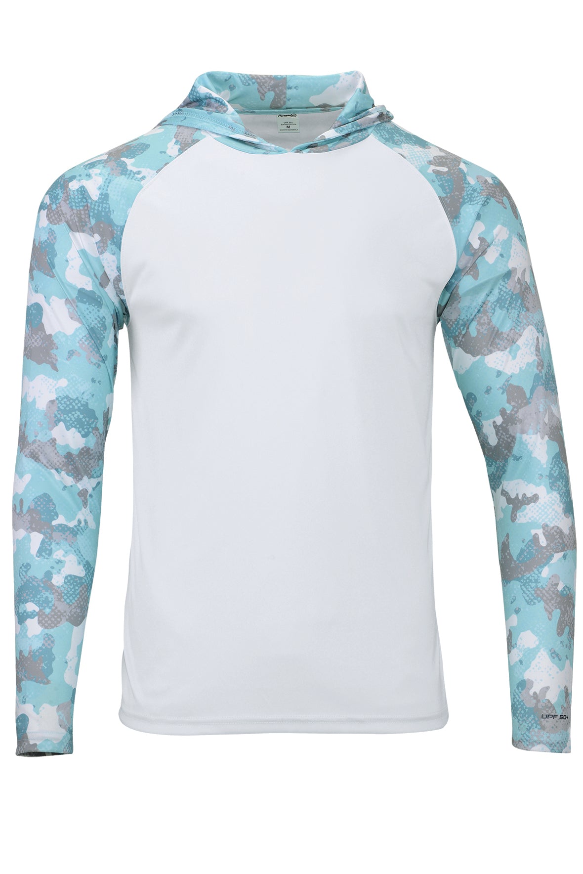 Aqua Blue White
