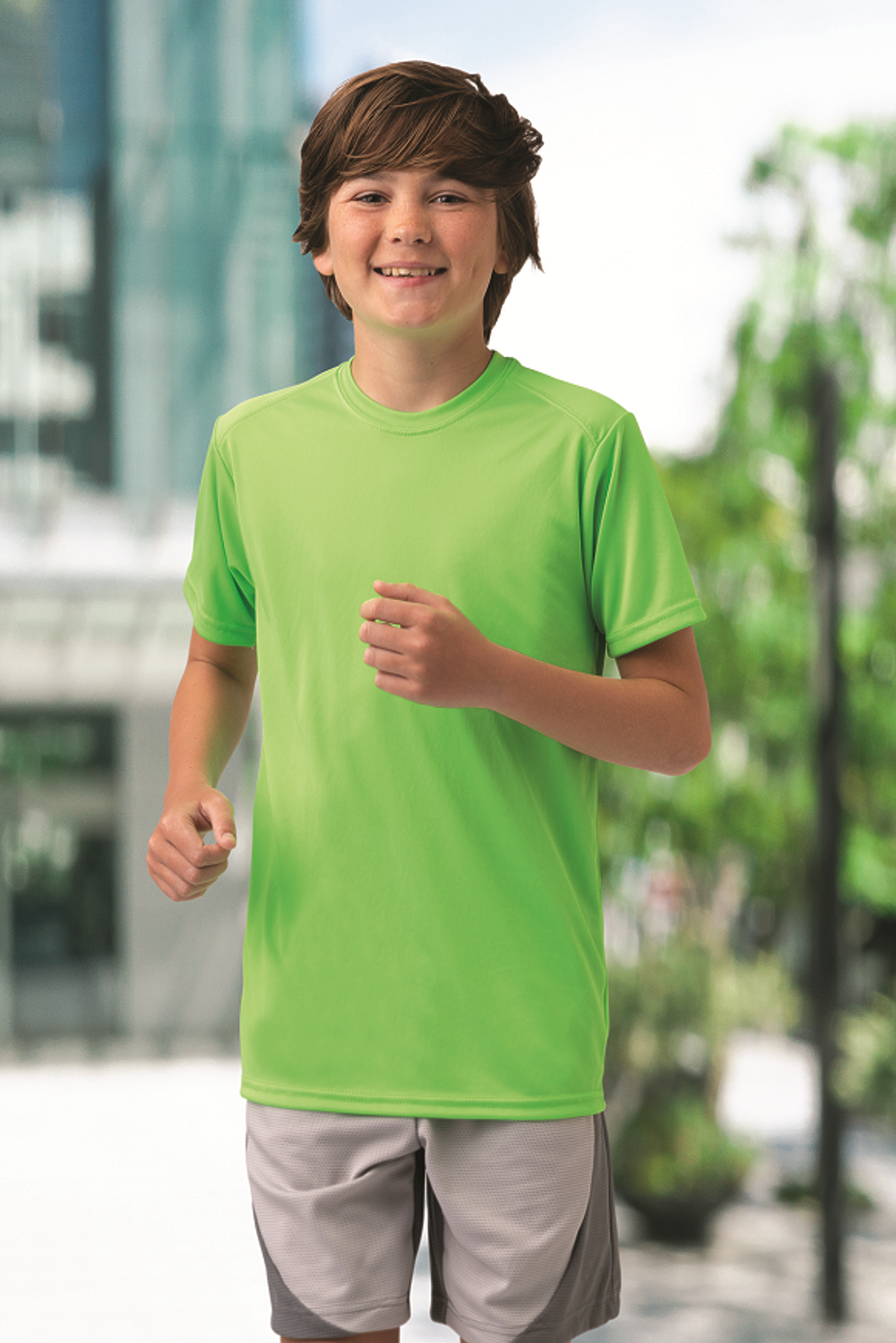 Paragon 208Y Youth Islander Moisture-Wicking T-Shirt