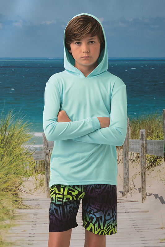 Paragon 221Y Youth Bahama Performance Hooded T-Shirt